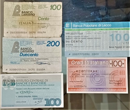 Mini assegni anni cinque - mini, 70