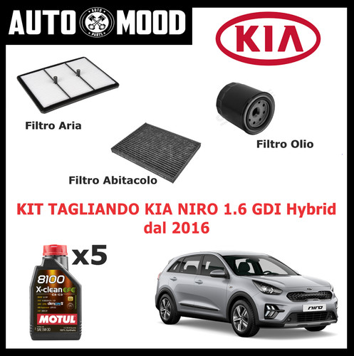 Kit tagliando kia - 1.6, gdi