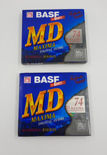 2x BASF Maxima 74 MiniDisc