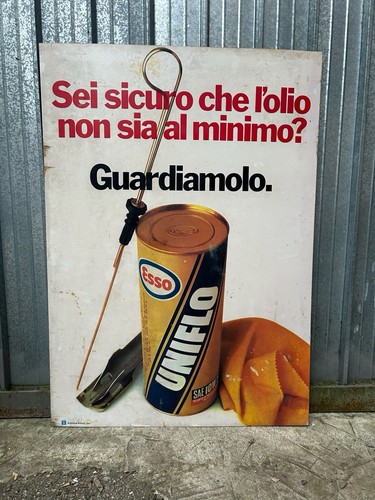 Insegna pubblicitaria esso - insegna,