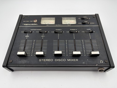 Mixer discoteca stereo