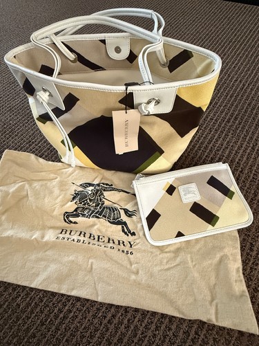 Burberry tote bag large with - burberry,