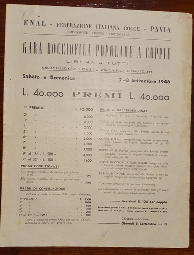 17487 pavia gara bocciofila - gara,