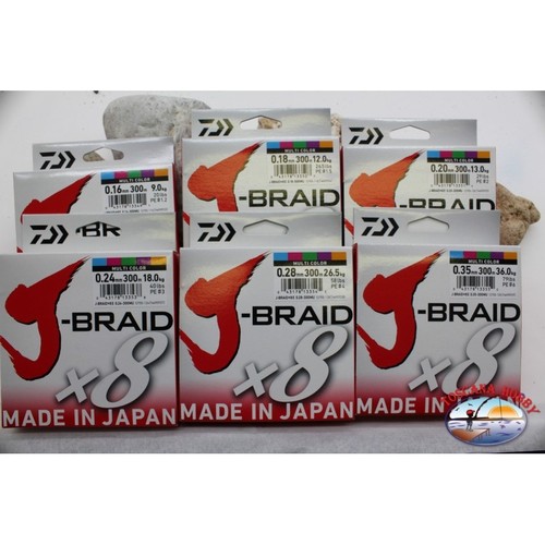 Trecciato daiwa braid x8 - j-braid,