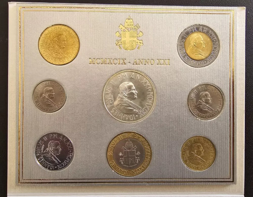 Vaticano monete serie - monete,