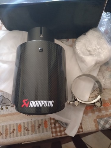 Terminale scarico - scarico, (coppia)