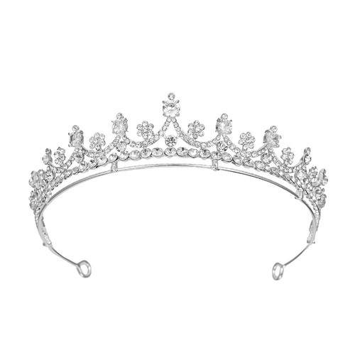 Corona diadema cristallo alta