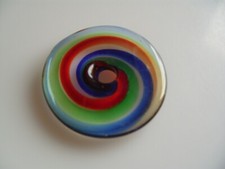 Pendente A Spirale In Vetro Di