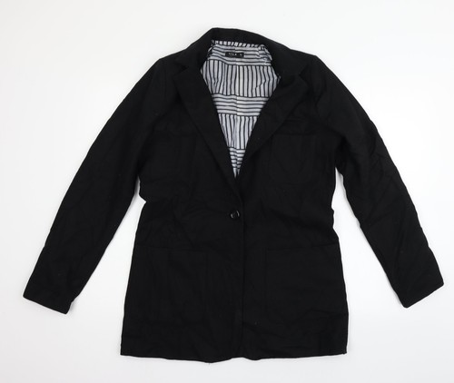 Cappotto giacca nero donna