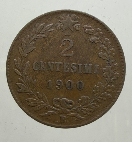 Centesimi 1900 regno - 2,