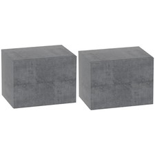 Homcom set comodini - homcom, 2