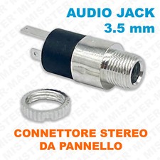 CONNETTORE AUDIO PRESA FEMMINA