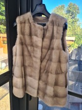 Gilet In Pelliccia Di Visone di Ottima Manifattura Prato-Milano