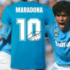 T-SHIRT NAPOLI FAN MARADONA 10
