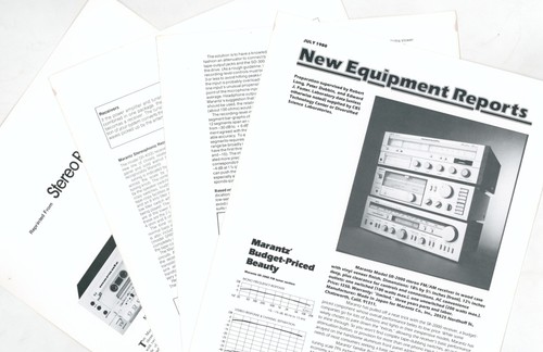 1980 marantz series - marantz, sr