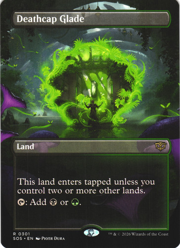 Mtg deathcap glade secrets - glade,