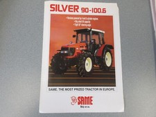 Same 90 100.6 Tractor Brochure