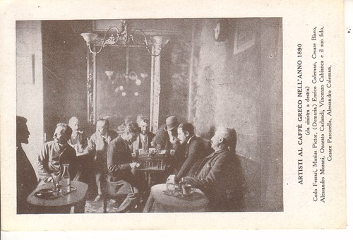 Artisti caffè greco - artisti,