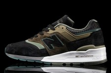 Taglia 9,5 - New Balance M997PAA "Military Pack" Nero Verde 999,998,997,996,995
