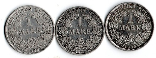 Deutsche reich monete x 1 - deutsche,