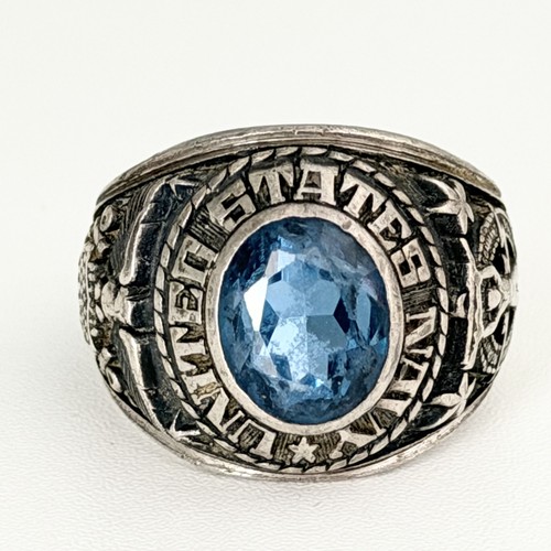 Anello vintage jostens argento - anello,