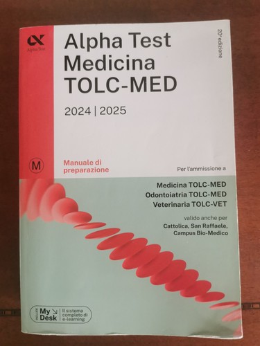 Alpha test medicina tolc - alpha, tolc-med