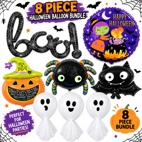Palloncini halloween foil - 8,