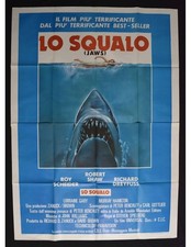 manifesto LO SQUALO jaws