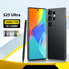 Smartphone S25 ultra sbloccato 5G 7,3" 16 GB + 1 TB telefoni cellulari Android 14 doppia SIM