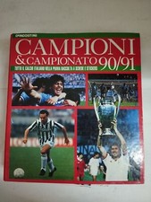 RACCOGLITORE CAMPIONI & CAMPIONATO 90/91 INCOMPLETO VEDI NOTE