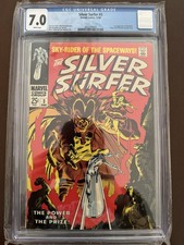 SILVER SURFER #3 CGC 7.0 - MARVEL KEY - FIRST APP MEPHISTO