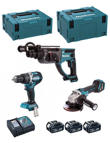 Makita kit dlx3093tj dga513 - makita,