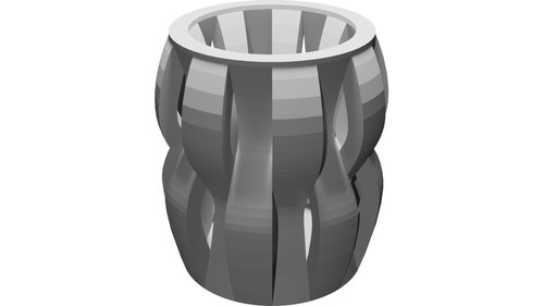Vaso conchiglia decorativo - vaso,