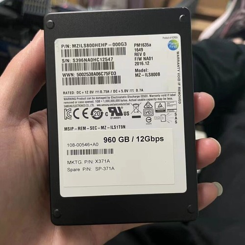 Samsung pm1635a 960 ssd - samsung, gb