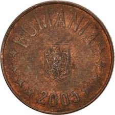 [#936480] Moneta, Romania, 5 Bani, 2005