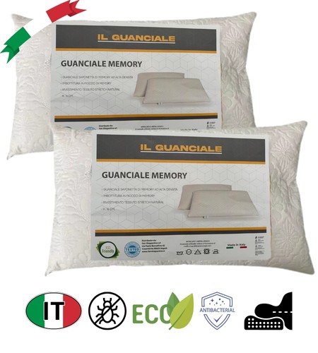 Coppia cuscino fiocco memory - coppia,