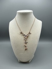 Collana farfalla goccia Y