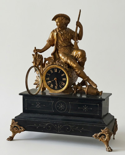 Pendule cheminée du - pendule, de