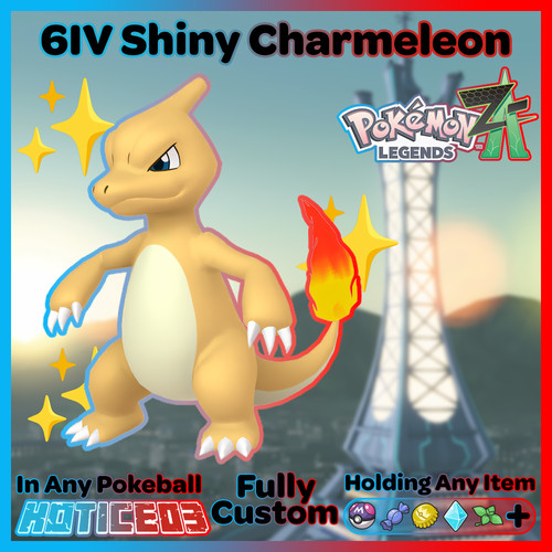 Shiny charmeleon 6iv - ✨,