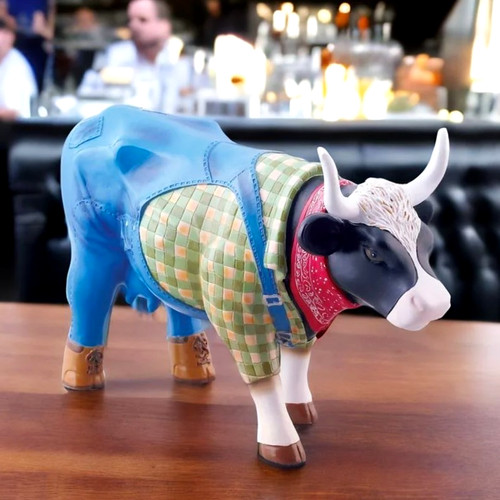 Nuova statuina cow parade - nuova,