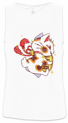 Canotta uomo maneki neko gatto - uomo,