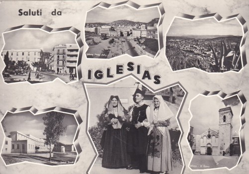 Cartolina cagliari saluti - cartolina, di