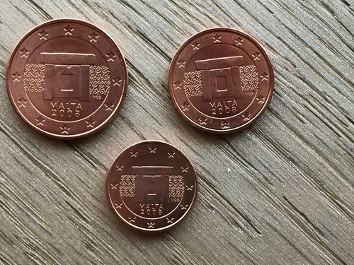 Monete euro malta 2008 fior - euro,