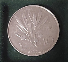 Italia 10 Lire 1949  "Ulivo" in BB