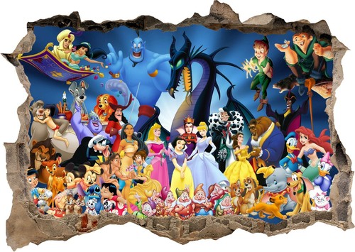 Adesivo murale disney - adesivo,