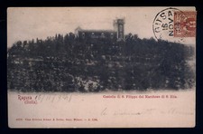 cartolina RAGUSA castello di s.filippo del marchese di s.elia