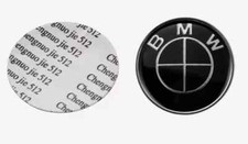 Logo Volante Bmw Nero/nero