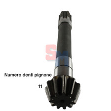 PIGNONE GOLDONI FRESA 28 DENTI