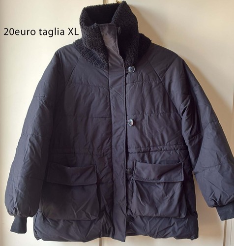 Giacca vento nera taglia xl - nera,