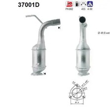 Catalizzatore 37001D AS per VW